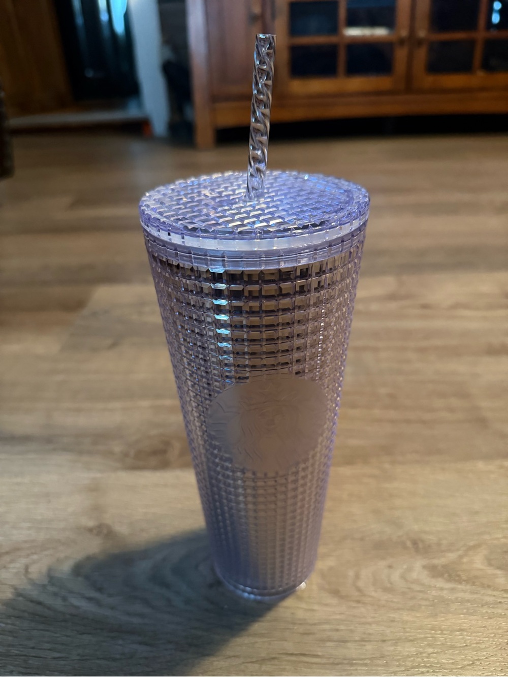 Tall studded reusable tumbler